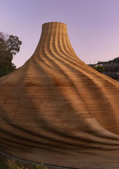 Sauna Sazae by Kengo Kuma