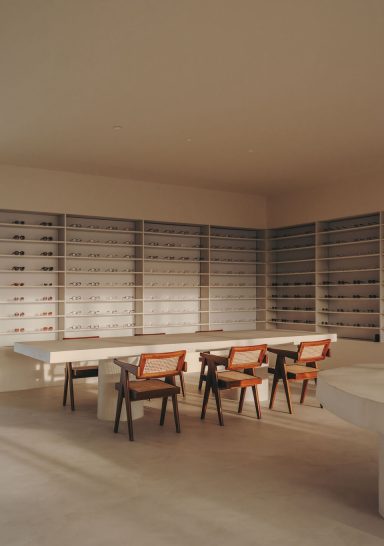 Un ufficio minimal chic